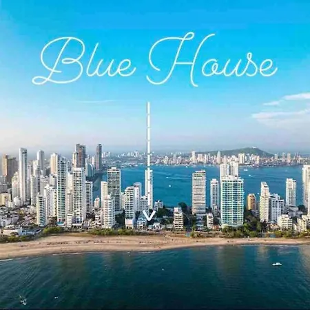 Blue House - Beachfront Luxury House With 8 Bedrooms * Cartagena